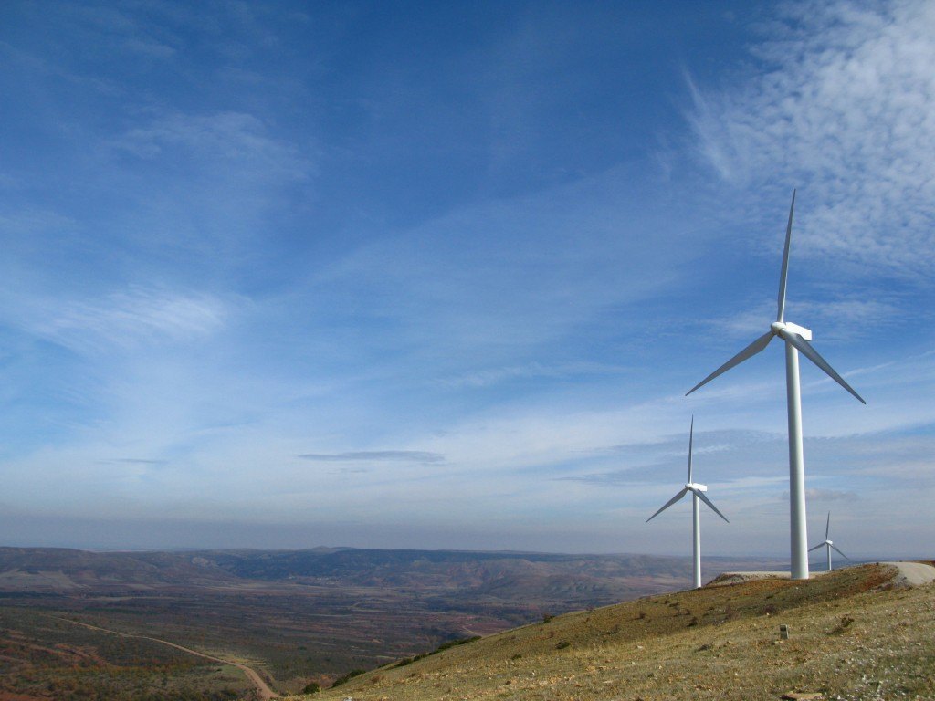 カスティーヤ・イ・レオン州の風力発電