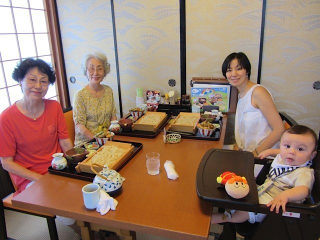 浜松で叔母二人と一緒にランチ。