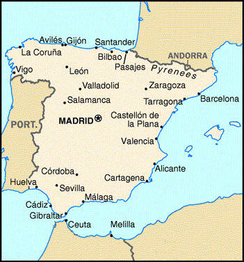 mapa espana