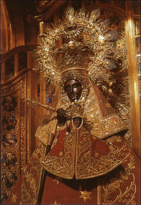 グアダルーペの聖母。http://www.jdiezarnal.com/monasteriodeguadalupe.htmlより。